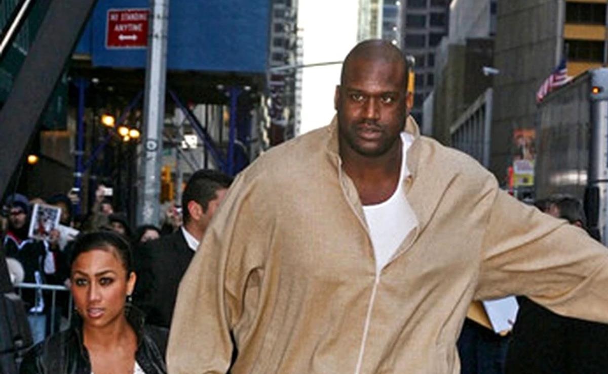 Shaquille O'Neal e Nicole Alexander altezza