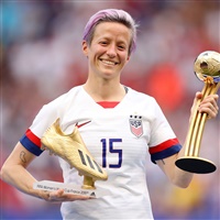 Megan Rapinoe  | Wikimedia Commons