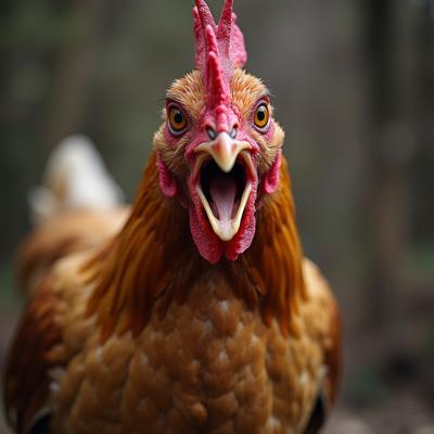 Il pollo con la testa tagliata